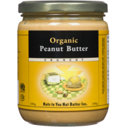 Nuts to You Nut Butter Crunchy Organic Peanut Butter 500 g