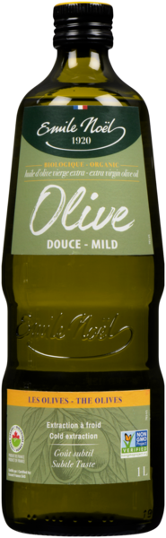 Emile Noël Huile d'Olive Vierge Extra Douce Biologique 1 L
