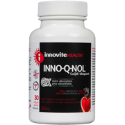 Innovite Health Inno-Q-Nol CoQ10 Ubiquinol 100 mg 30 Softgels