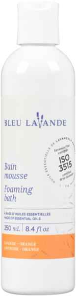 Bleu Lavande   Bain Mousse Lavande-Orange 250 Ml