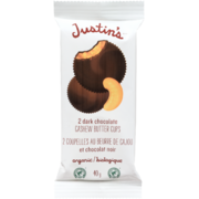 Justin's Organic 2 Dark Chocolate Cashew Butter Cups 40 g