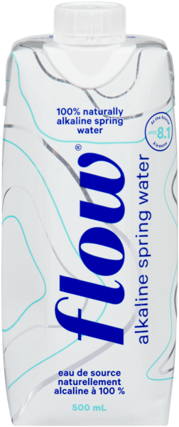 Flow 100% Naturally Alkaline Spring Water 500 ml