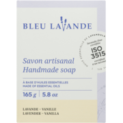 Bleu Lavande Savon Lavande-Vanille 165 G