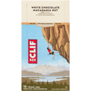 Clif Bar Energy Bar White Chocolate Macadamia Nut Flavour 12 Bars x 68 g
