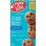 Enjoy Life Biscuits Moelleux Grains de Chocolat 170 g