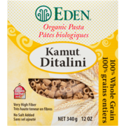 Eden Organic Pasta Kamut Ditalini 340 g