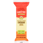 L'Ancêtre Cheese Cheddar Medium Organic 31% M.F. 200 g