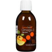 NutraSea DHA Omega-3 Juicy Citrus Flavour Liquid 200 ml