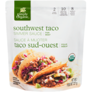 Simply Organic Sauce à Mijoter Taco Sud-Ouest pour Bœuf 227 g