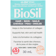 BioSil Ch-OSA Drops Acide Orthosilicique Stabilisé par Choline 30 ml