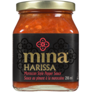 Mina Moroccan Style Pepper Sauce Harissa 296 ml