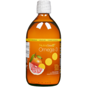 NutraSea +D Omega-3 Saveur Pamplemousse Mandarine Liquide Format Économique 500 ml