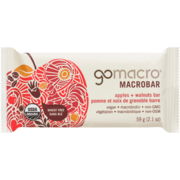 GoMacro Macrobar Apples + Walnuts Bar 59 g