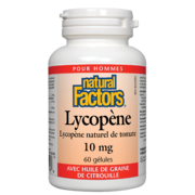 Natural Factors Lycopène 10 mg 60 gélules