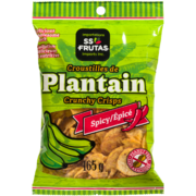 SS-Frutas Imports Inc. Plantain Crunchy Crisps Spicy 165 g