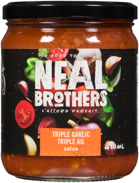 Neal Brothers Salsa Triple Garlic 