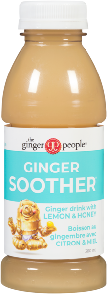 The Ginger People Ginger Soother Boisson au Gingembre avec Citron & Miel 360 ml
