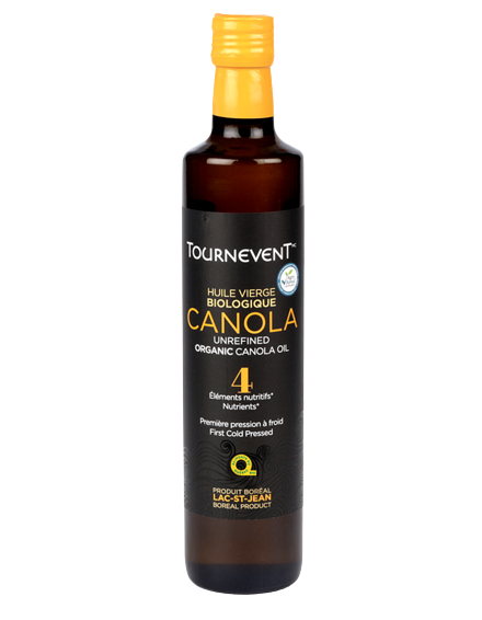 Tournevent Huile vierge de canola biologique