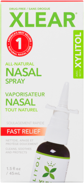 Xlear Vaporisateur Nasal Tout Naturel 45 ml