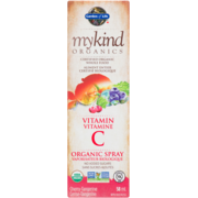 mykind Organics - Vitamine C biologique en vaporisateur - Cerise-Tangerine