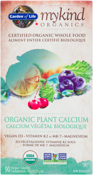 Garden Of Life mykind Organics - Calcium végétal biologique