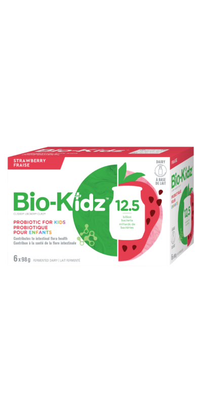 Bio-Kidz Probiotique fermenté à boire – à base de lait – Bio-K+