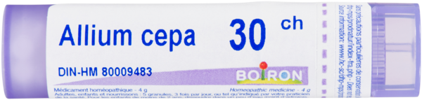 Boiron Allium Cepa 30 CH Médicament Homéopathique 4 g