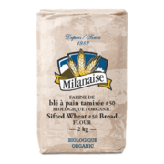 Milanaise Organic Sifted Bread Flour 2 kg