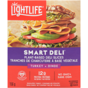 Lightlife Smart Deli Tranches de Charcuterie à Base Végétale Dinde 156 g