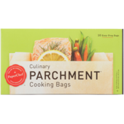 ChefPapier Sachets de Cuisson Parchemin Culinaire 10 Sachets Préparation Facile