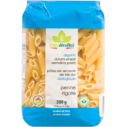 Bioitalia Organic Durum Wheat Semolina Pasta Penne Rigate 500 g