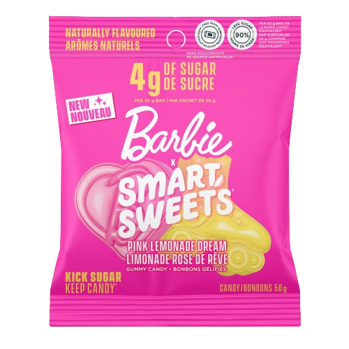 Smartsweets Bonbons gélifiés Barbie limonade rose de rêve