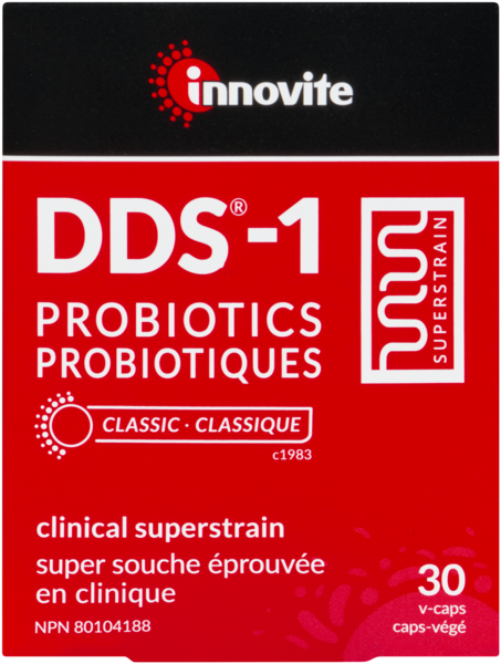 Innovite DDS-1 Probiotiques Classique 30 Caps-Végé