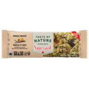 Taste of Nature Barre-collation Superseed vanille et noix de grenoble bio