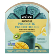 Evive Smoothie probiotiques Limonade Mangue Kiwi