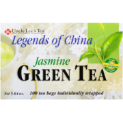 Uncle Lee's Tea Legends of China Green Tea Jasmine 100 Tea Bags Individually Wrapped 160 g