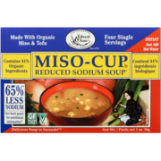 Edward & Sons Miso-Cup Soup Reduced Sodium Instant 29 g