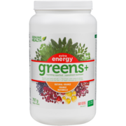 Genuine Health Greens+ Extra Energy Nourishing Superfood Powder Natural Orange 797 g