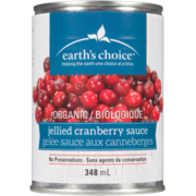 Earth's Choice Jellied Cranberry Sauce Organic 348 ml