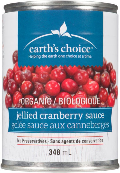 Earth's Choice Gelée Sauce aux Canneberges Biologique 348 ml