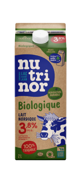Nutrinor Lait Nordique Biologique  3.8% 