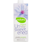 Natur-a Organic Fortified Soy Beverage Unsweetened 946 ml