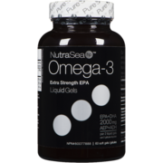 NutraSea hp Liquid Gels Omega-3 Extra Strength EPA 60 Gélules