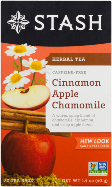 Stash Herbal Tea Cinnamon Apple Chamomile 20 Tea Bags 40 g