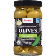 Pilaros Olives Garlic & Jalapeño Pitted 500 ml