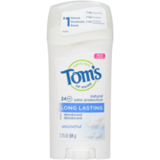 Tom's of Maine Deodorant Unscented Long Lasting 64 g