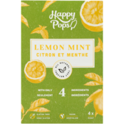 Happy Pops Lemon Mint 4 x 66 ml
