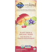 mykind Organics Plant Iron & Organic Herbs - Cranberry Lime