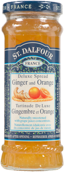 St. Dalfour Tartinade de Luxe Gingembre et Orange 225 ml
