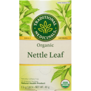 Traditional Medicinals Nettle Leaf Organic 20 Wrapped Tea Bags x 2.0 g (40 g)